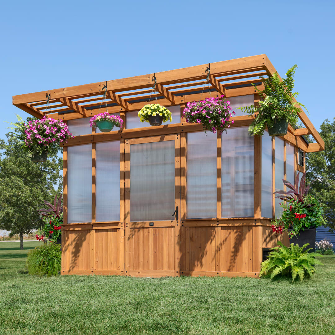 3.3m x 2.2m Poppy Greenhouse