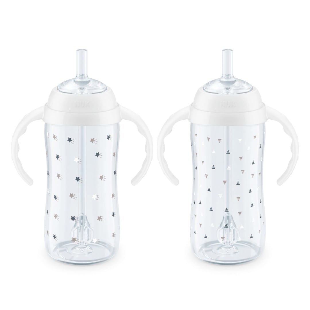 NUK® First Choice Timeless Learner Straw Cup, 10 oz, 2 Pack