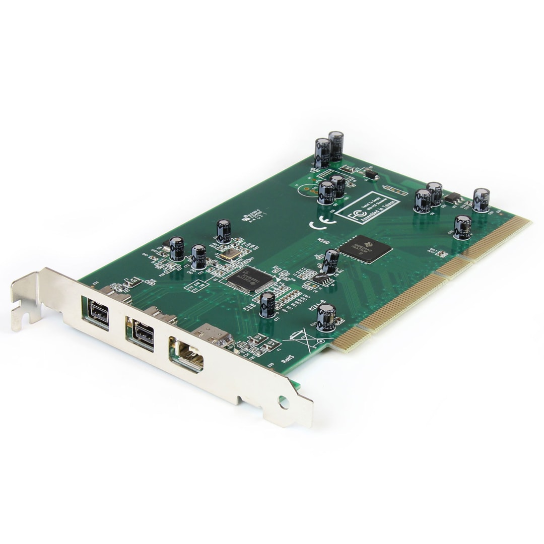 3 Port PCI 1394b Firewire 800 Card