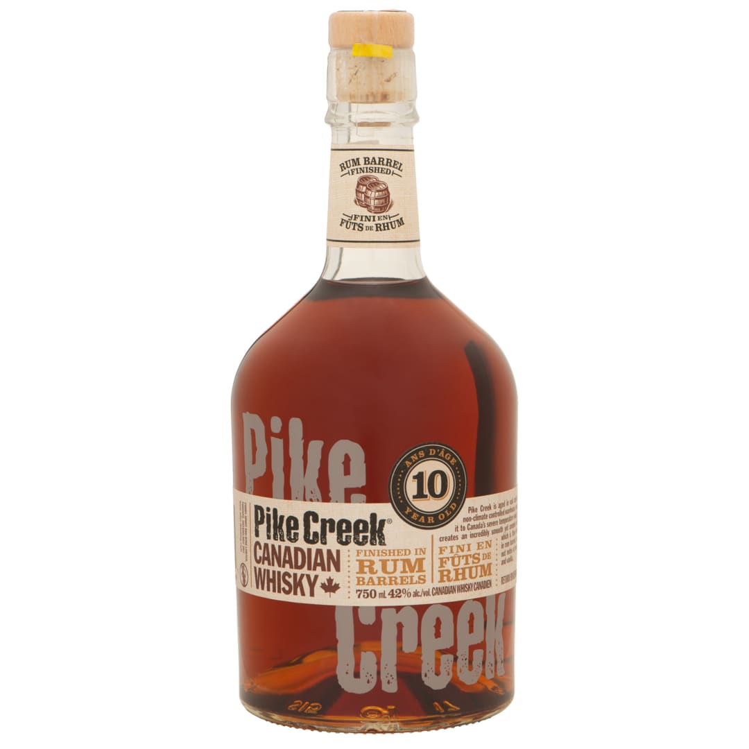 Pike Creek Finished in Rum Barrels Canadian Whisky 750ml 84 Proof