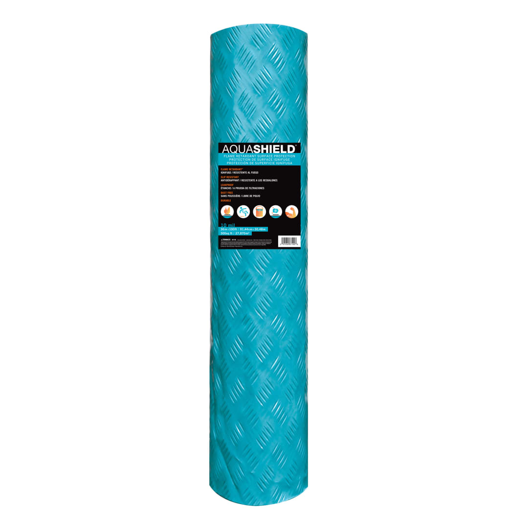 Aqua Shield® Fire Retardant Surface Protection, 10mil, 36"x100'