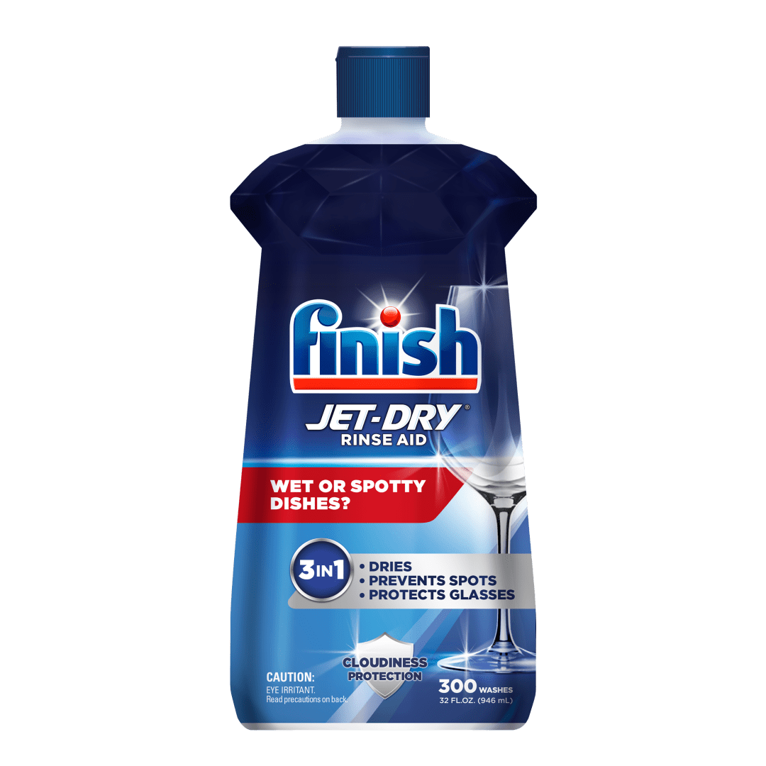 FINISH® JET-DRY® ULTRA Rinse Aid Turbo Formula 12/32 oz.