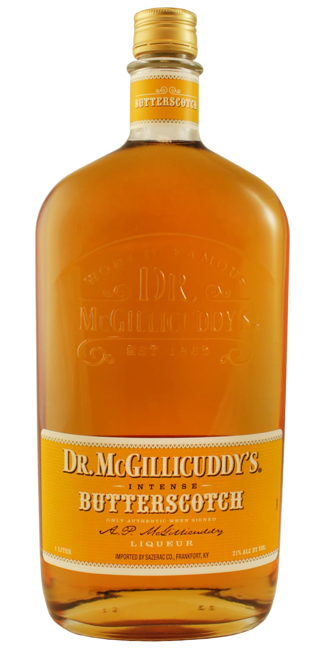 Dr. McGillicuddy's Butterscotch Liqueur 1l 42 Proof