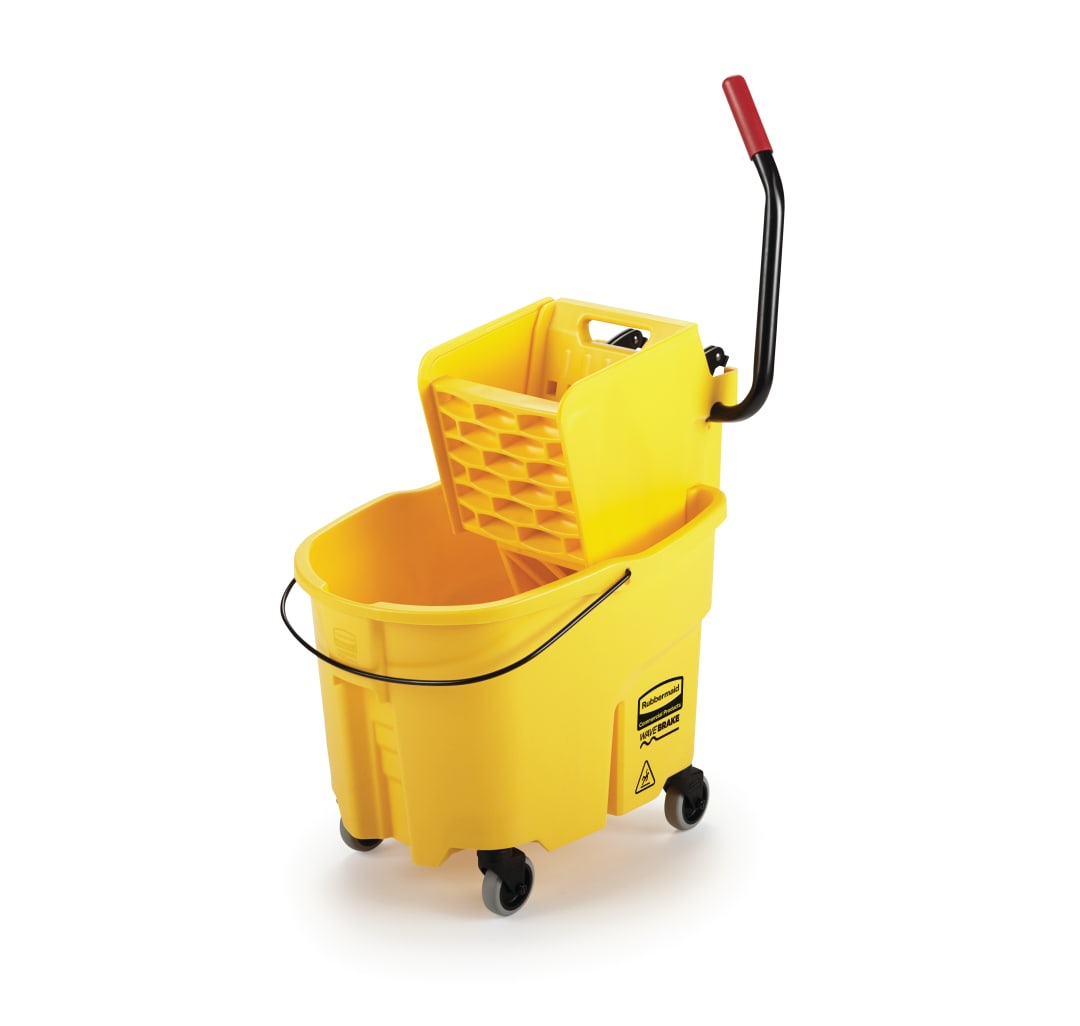 35 QT WAVEBRAKE 2 SP BUCKET WRINGER YEL
