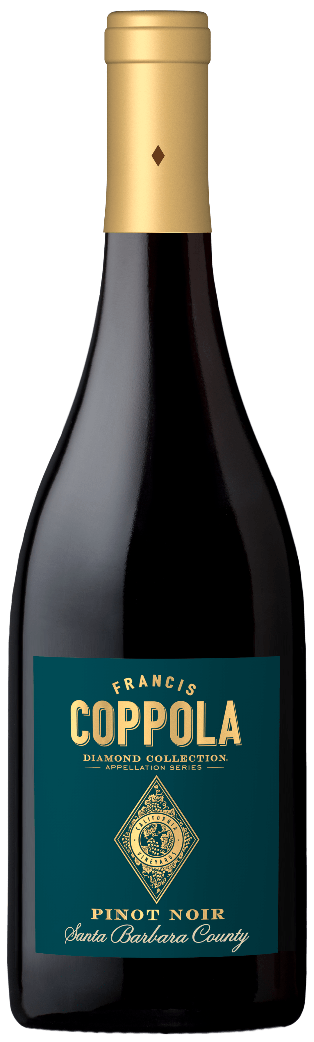 Coppola Diamond Appellation Series, Pinot Noir, Santa Barbara County California, Red Wine, 750ml