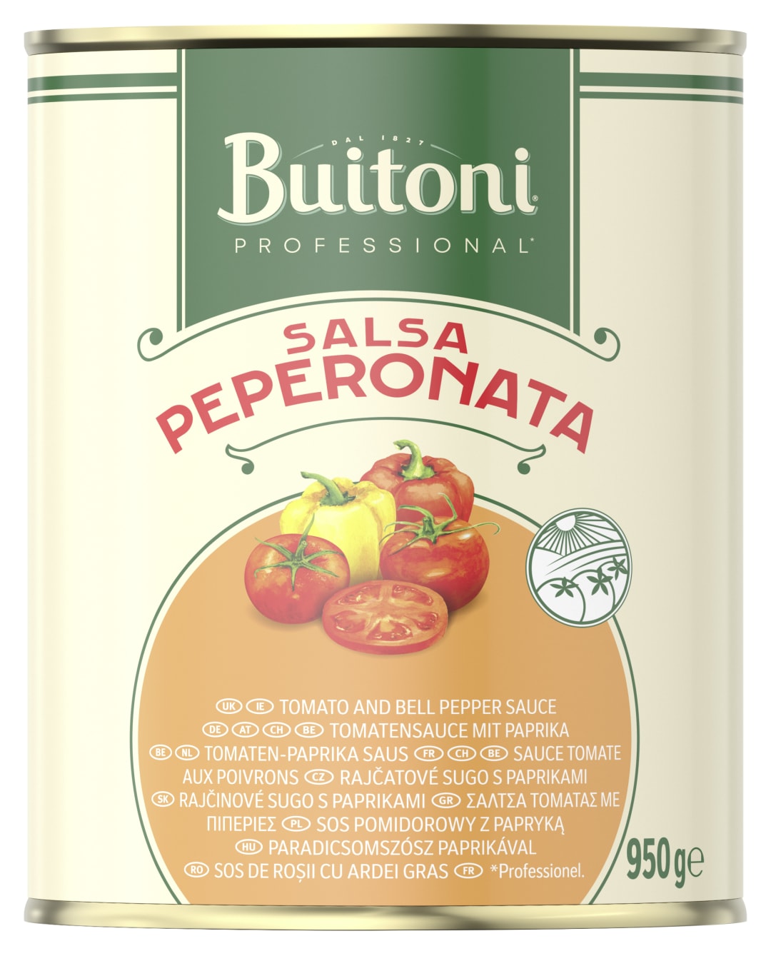 BUITONI Salsa Peperonata Dose 950g