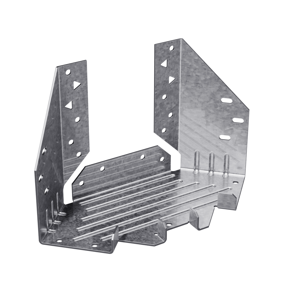 Simpson Strong-Tie MTHMQ-2-SDS3 MTHMQ-2 6-3/8 in. Galvanized Multiple Truss Hanger with Strong-Drive® SDS Screws (Pack of 5)