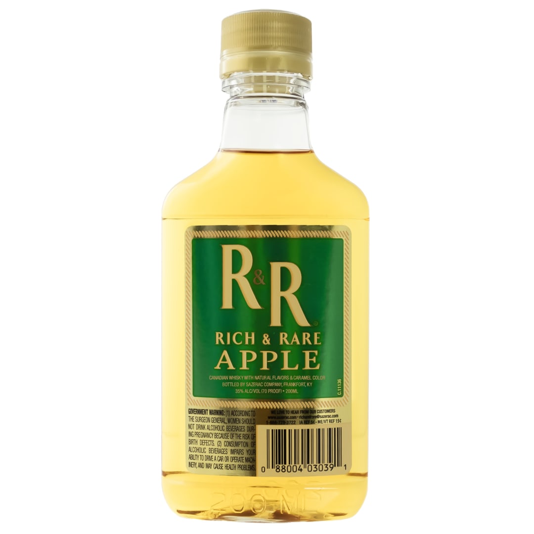 Rich And Rare Apple Whisky 200ml 70 Proof