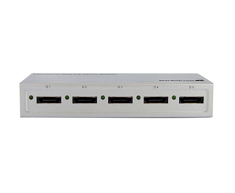 5 Port External eSATA Hub with Port Multiplier