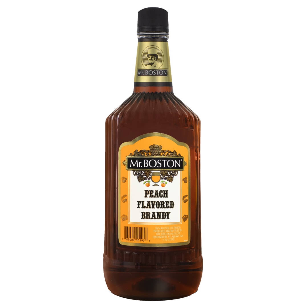 Mr. Boston Peach Brandy 1.75l 70 Proof