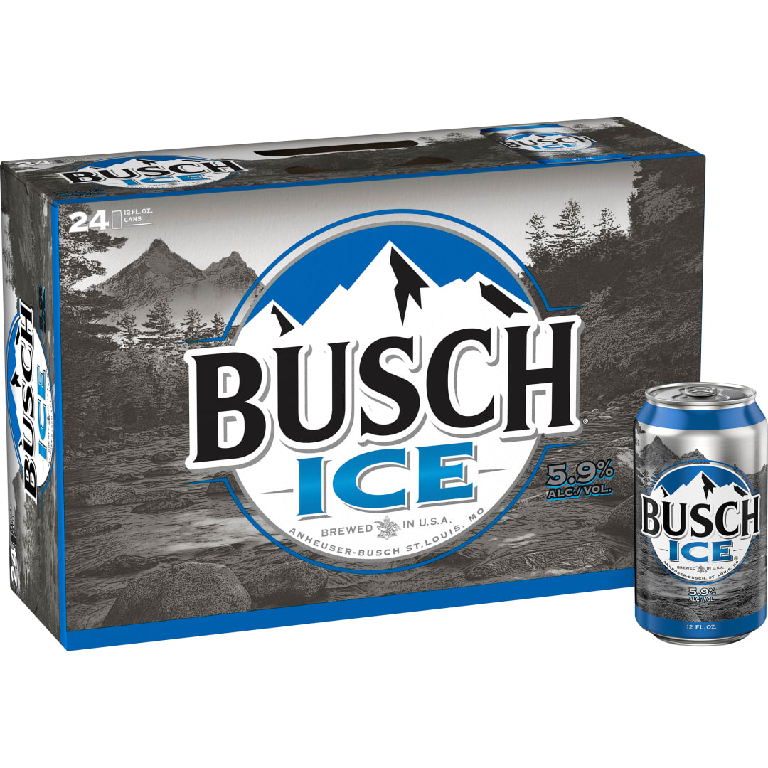 Busch Ice Beer 24 - 12 fl oz Cans
