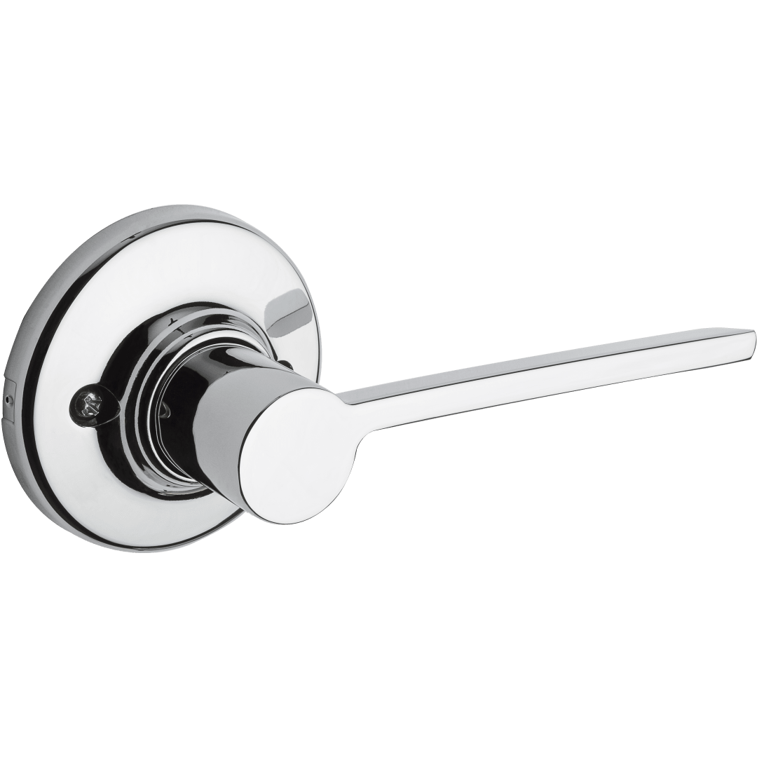 Ladera Half - Dummy Right Hand Door Lever in Polished Chrome