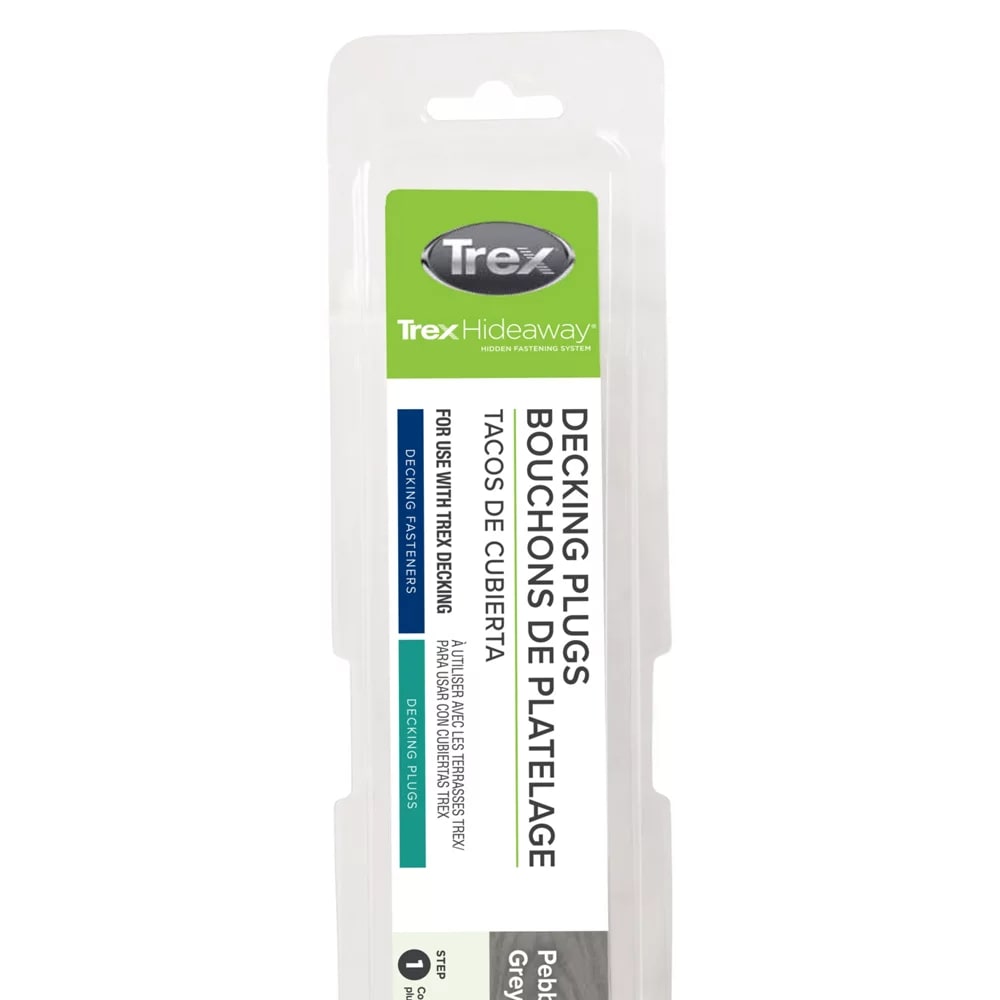 Trex® Decking Plugs Pebble Grey - 80 count/pack