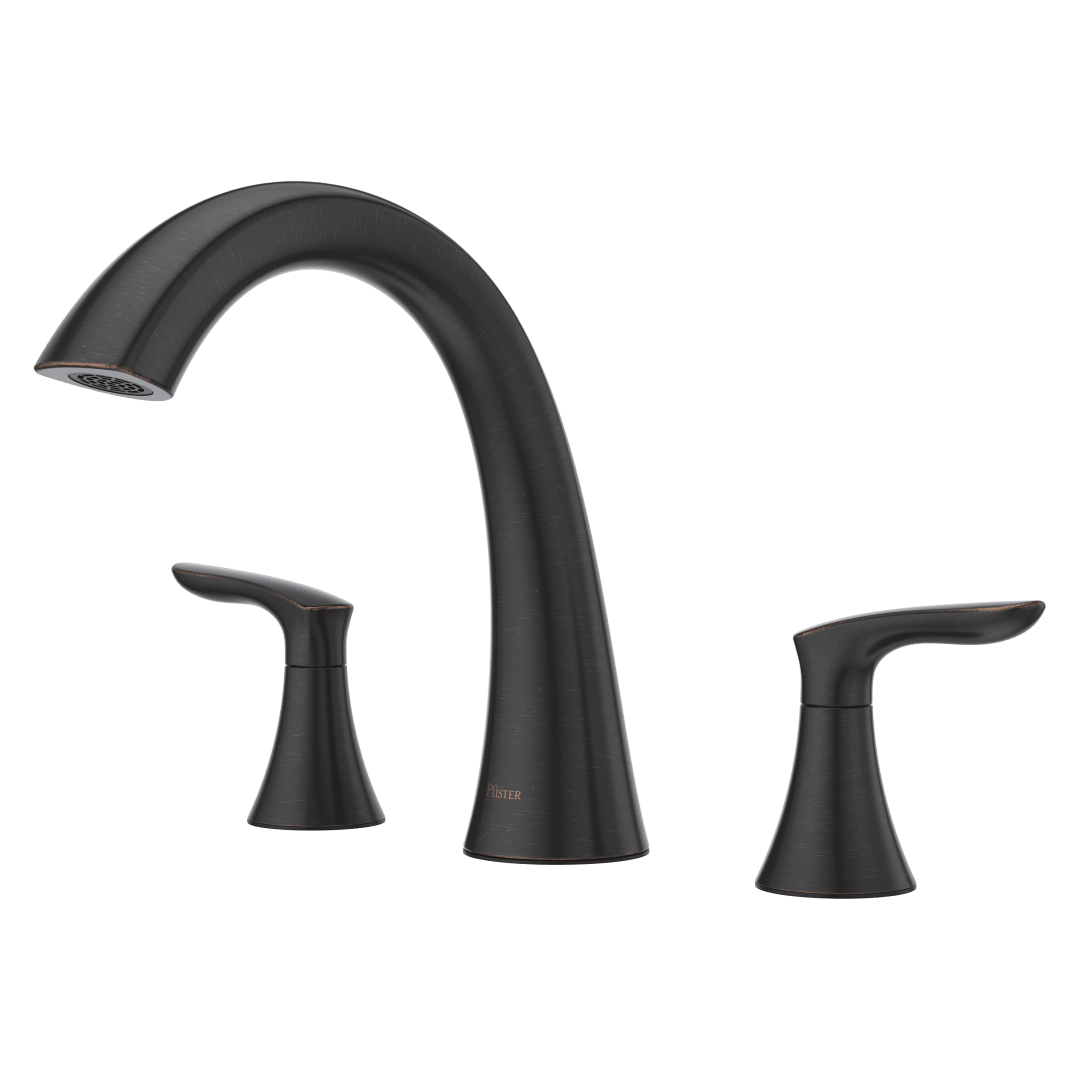 Weller 2-Handle Roman Tub Trim in Tuscan Bronze
