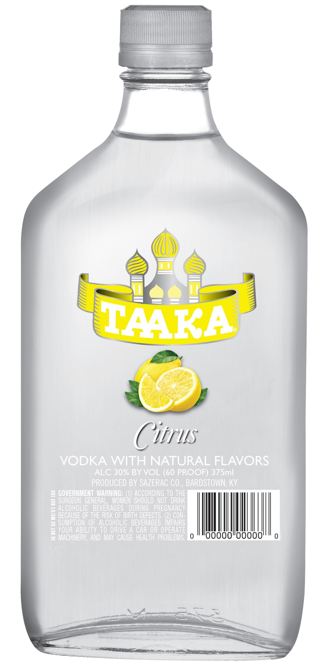 Taaka Citrus Vodka 375ml 60 Proof