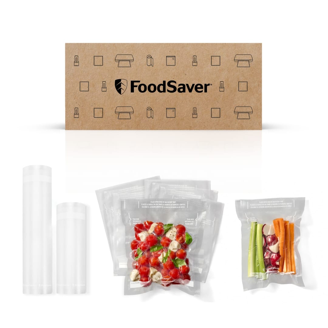 FoodSaver Variety Pack, Vacuum Sealing Rolls and Pre-Cut Bags