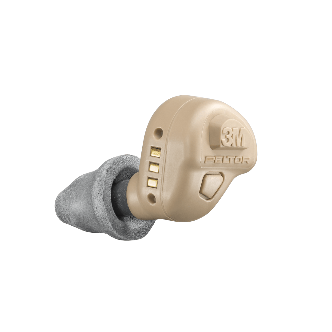 3M™ PELTOR™ Ersatz-Gehörschutzstöpsel TEP-300R TN, rechts, hellbraun, 20 pro Packung