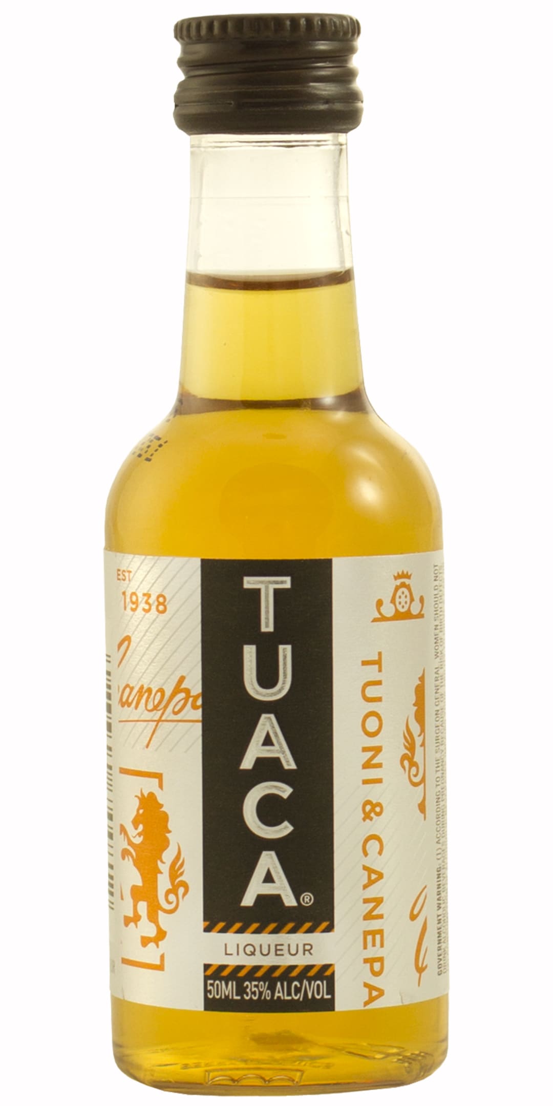 Tuaca Liqueur 50ml Plastic Bottle 70 Proof