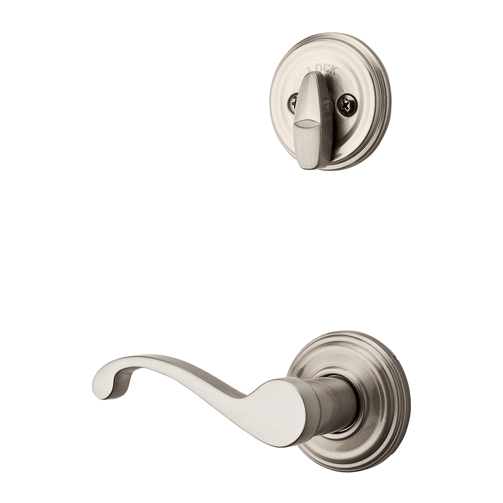 966 Single Cylinder Interior Pack w/ Commonwealth Right-Handed Lever for Signature Series Handlesets in Satin Nickel