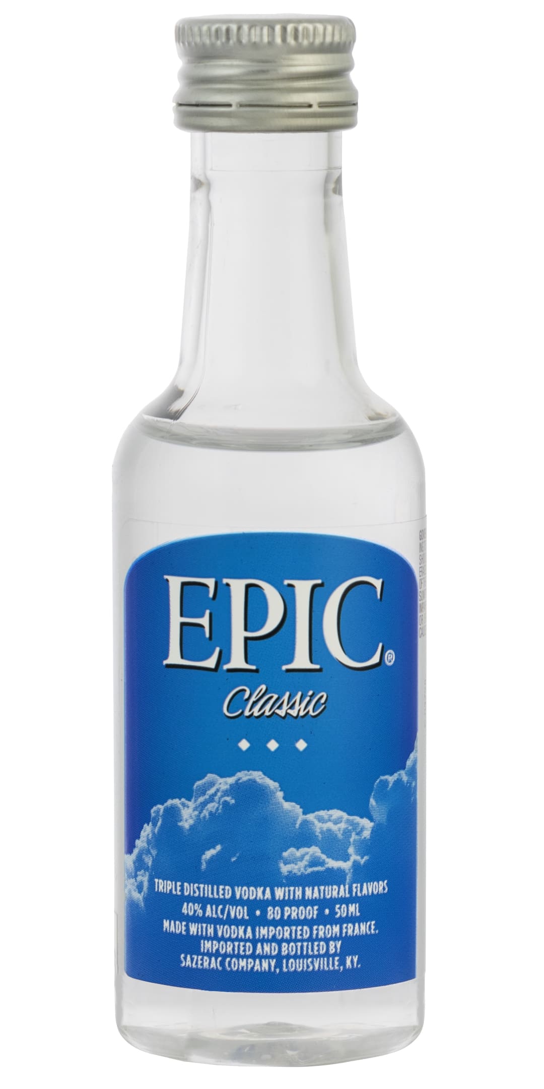 Epic Classic Vodka 50ml 80 Proof