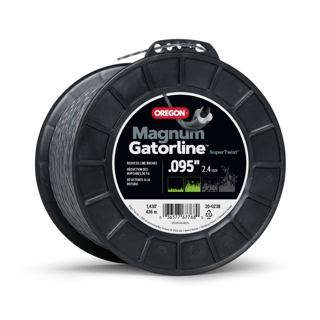 Oregon Magnum Gatorline Twist Trimmer line, 0.095in, 1430ft Spool