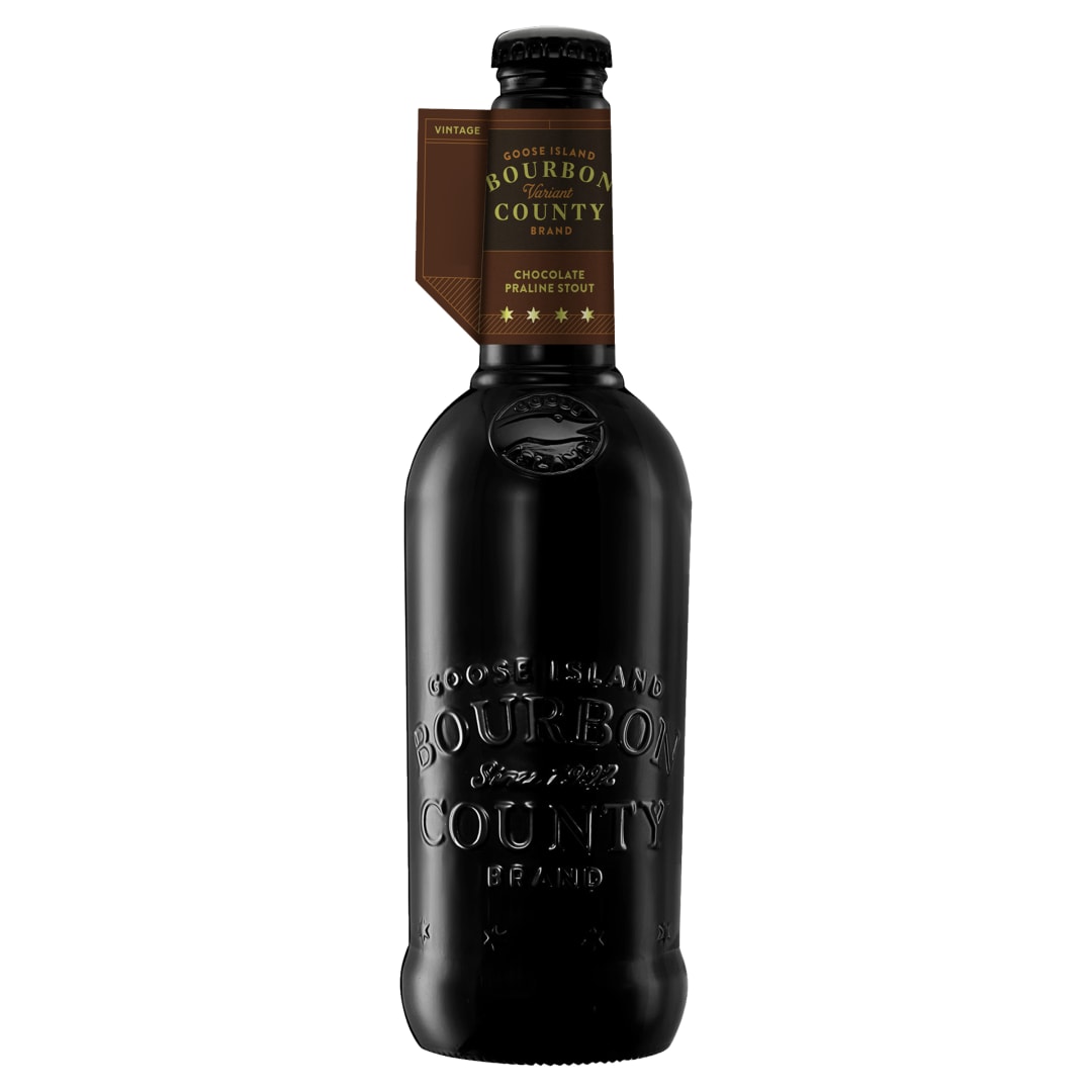 Goose Island 2025 Bourbon County Chocolate Praline Stout, 16.9 fl.oz. Bottle