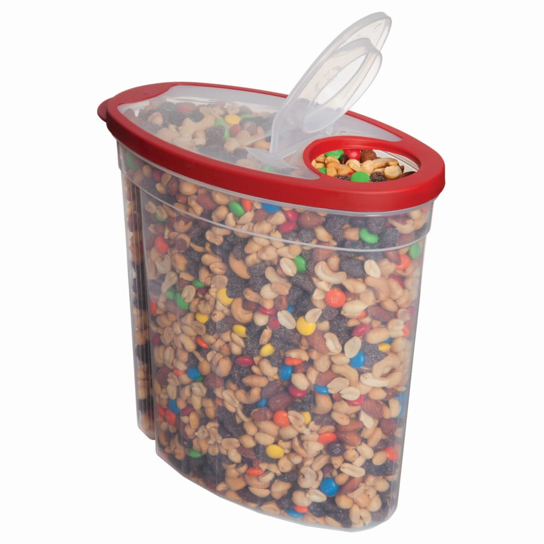 Rubbermaid® Flex and Seal Cereal Keeper Canister, 1.5 Gallon, Racer Red