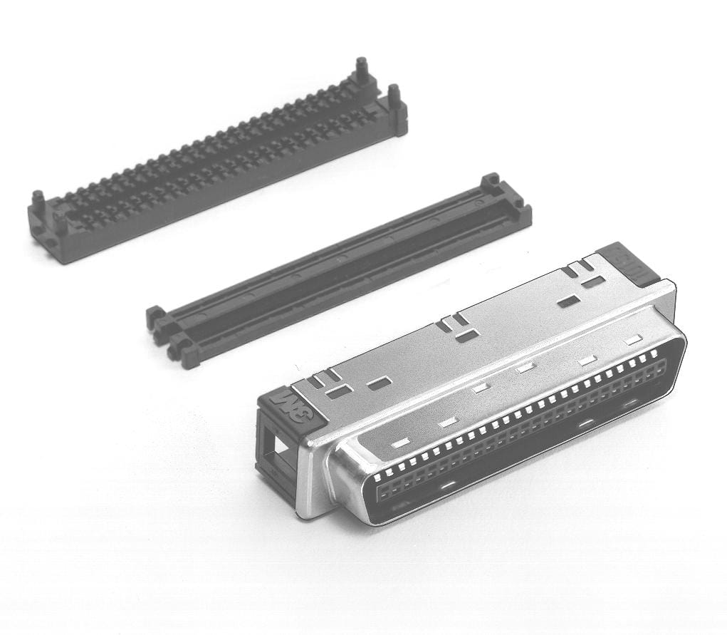 3M™ 10136-6000, Stecker für die Kabelmontage MDR Stiftstecker, 36-pol, 101 Serie, 1,27 mm, 0,76 µm Au