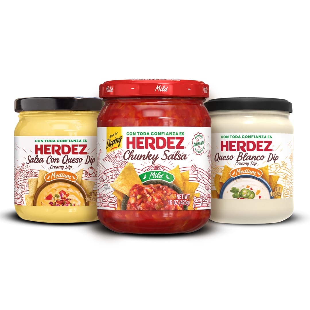 HERDEZ Queso Salsa 3pk Walmart Ecom