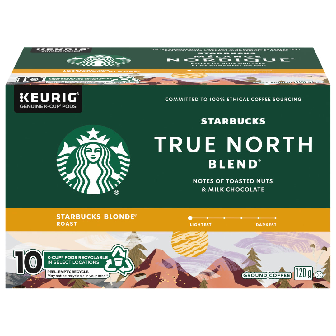 SBUX K-Cup TRUE NORTH 6x10ct CA