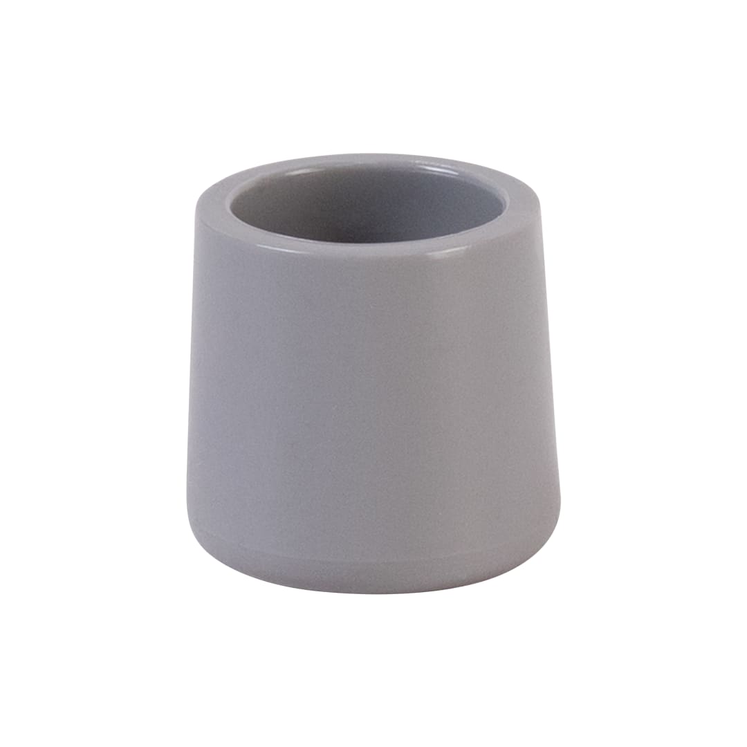 Chance Grey Replacement Foot Cap for Plastic Folding Chairs
