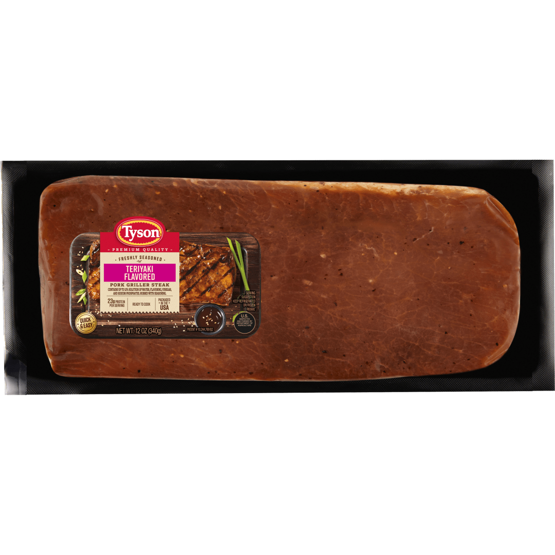 Tyson® Pork Griller Steak, Teriyaki Flavored