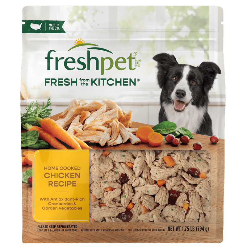Freshpet Fresh From the Kitchen, Healthy & Natural Dog Food, Chicken Recipe, 1.75lb