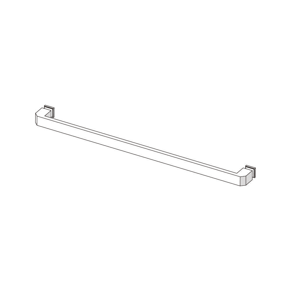 Towel Bar Handle Assembly for 5/16" Thick Glass