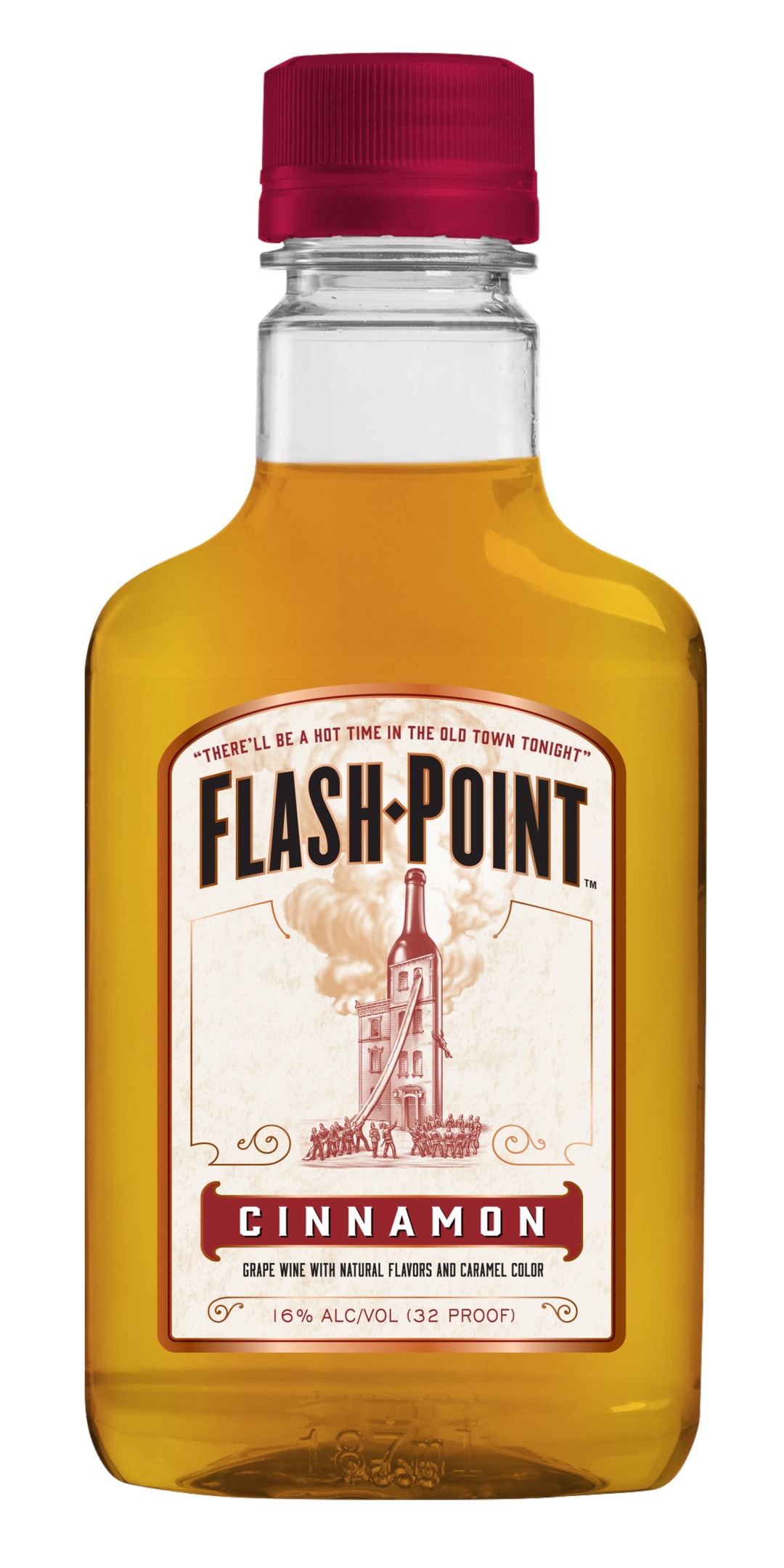Flash Point Cinnamon Grape Wine 187ml 32 Proof