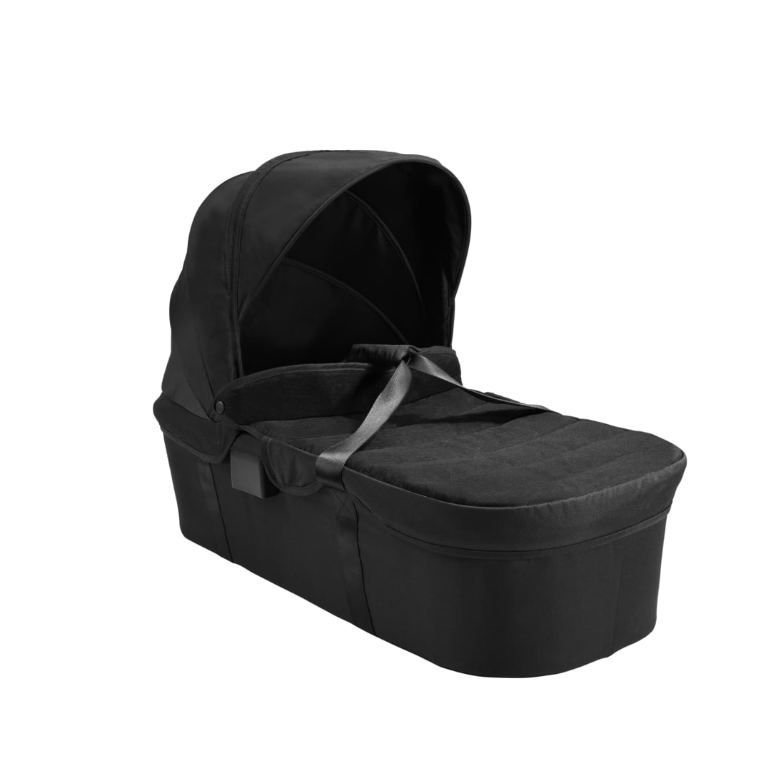 Baby Jogger® Foldable Lightweight Carry Cot | For City Tour 2 Single Strollers | With Sustainable Fabrics | Black | Eco Collection
