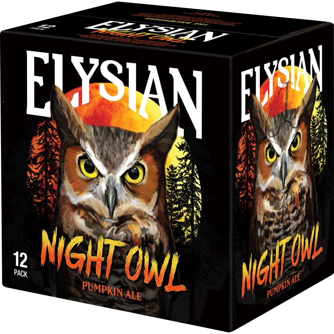 Elysian Brewing Night Owl Pumpkin Ale, 12-Pack, 12 oz. Bottles