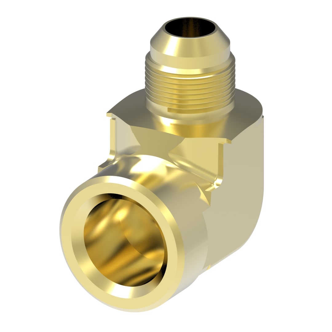 Aeroquip 1/8 FNPT X 1/4 Male JIC 90deg Brass