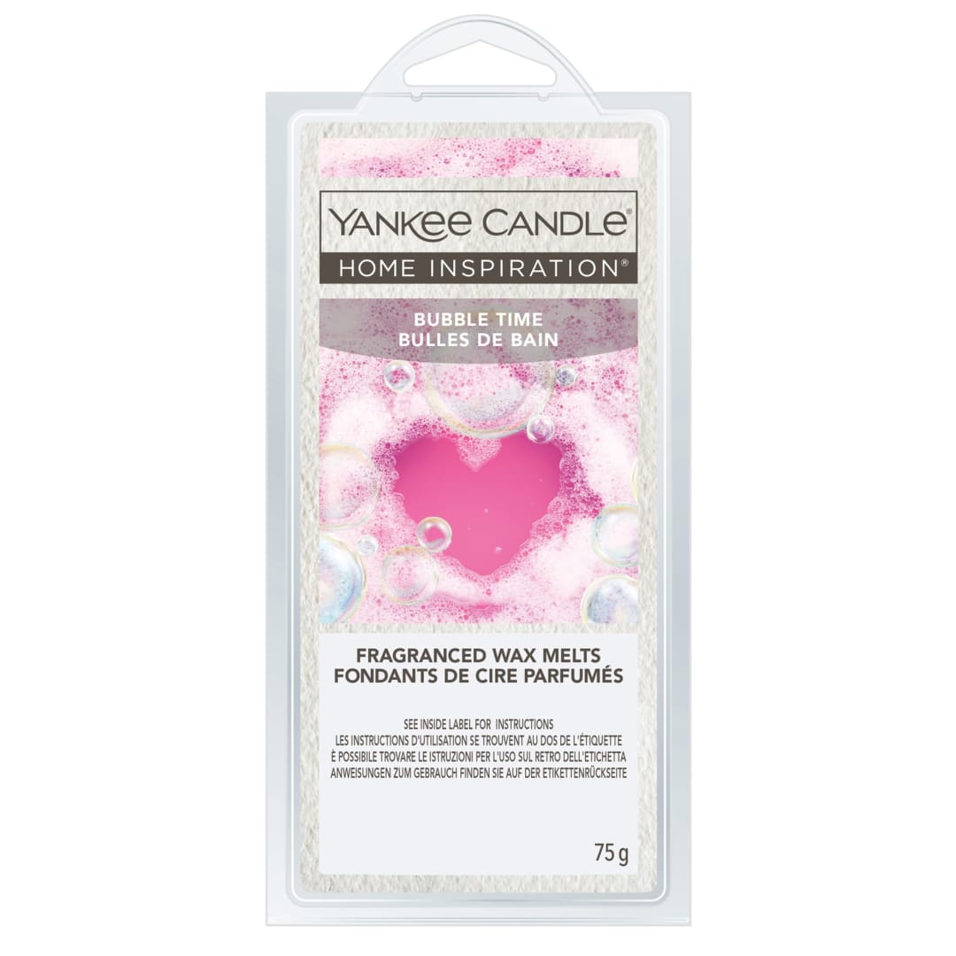 Yankee Candle® Home Inspiration Scented Wax Melts | Bubble Time Wax Melts | Up to 4 Hours of Fragrance | 6 Count