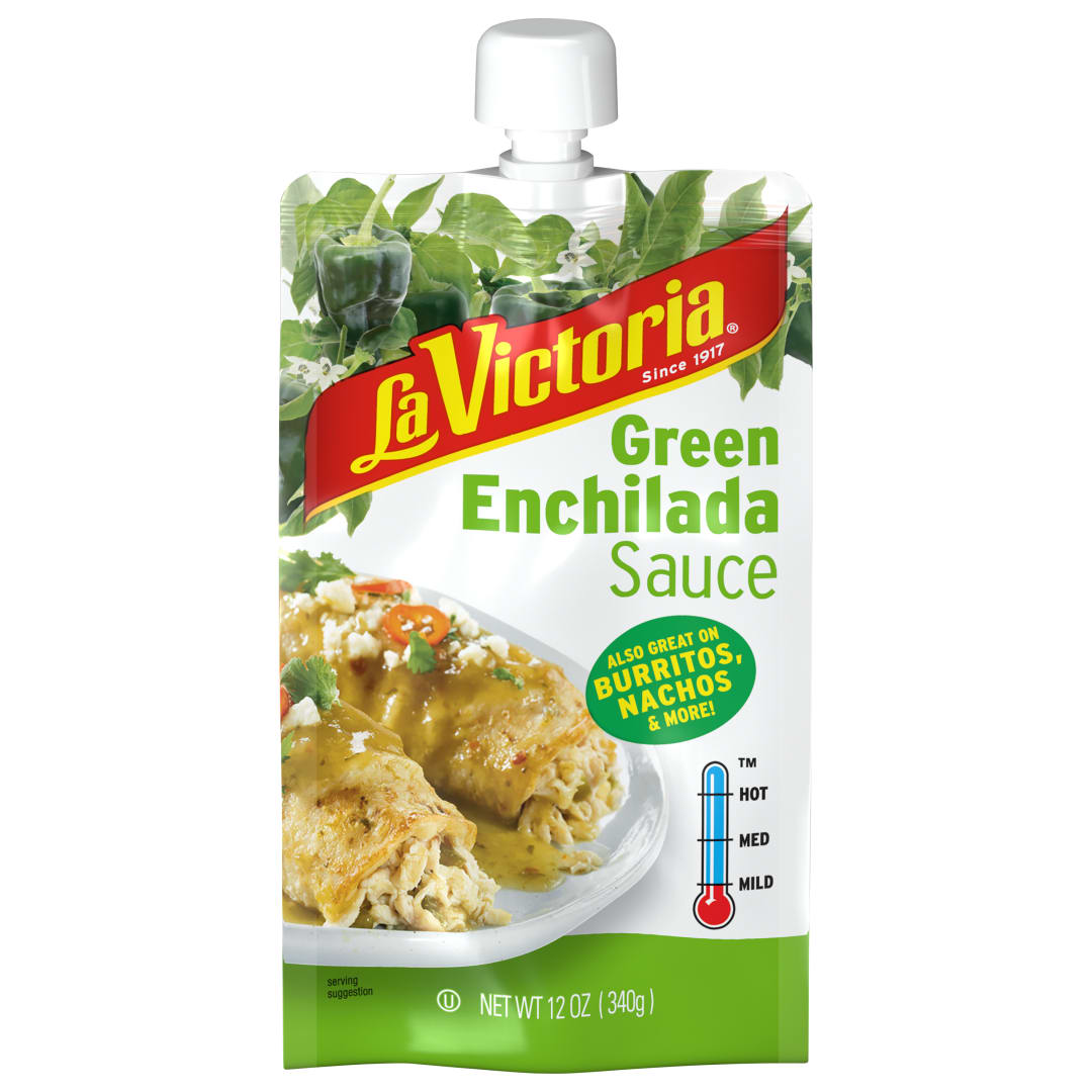 LA VICTORIA Green Enchilada Sauce Mild - Pouch