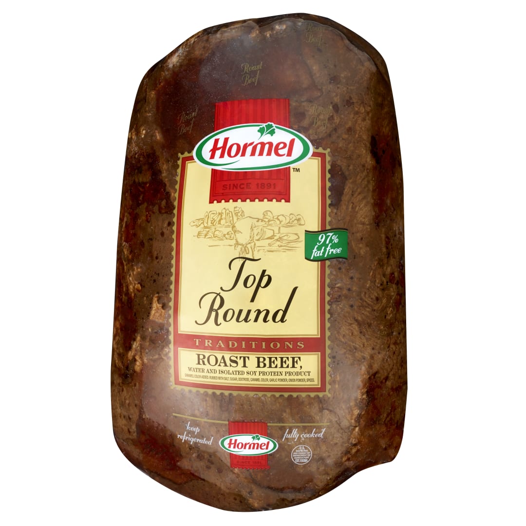 HORMEL Medium Cook Top Round Cap Off Roast Beef