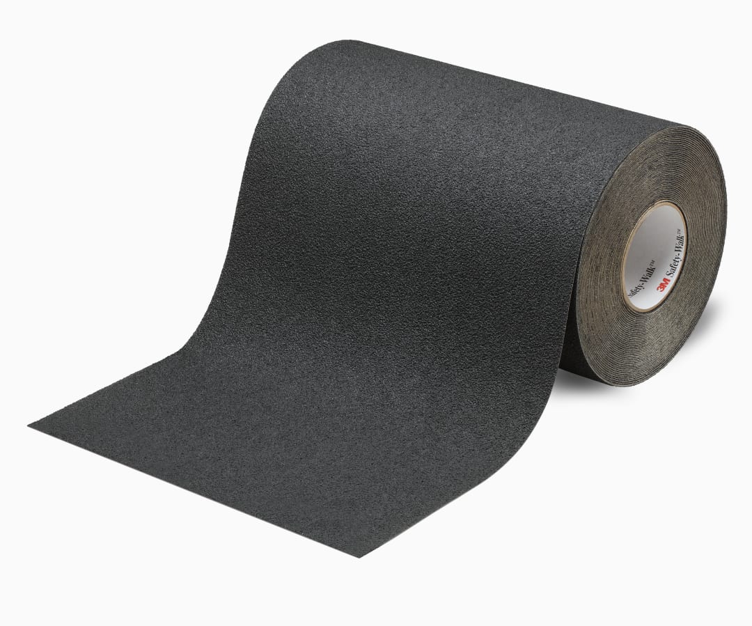 3M™ Safety-Walk™ Nasszone Medium Typ 3, 310, Schwarz, 150 mm x 18,3 m, 1 Rolle / Karton