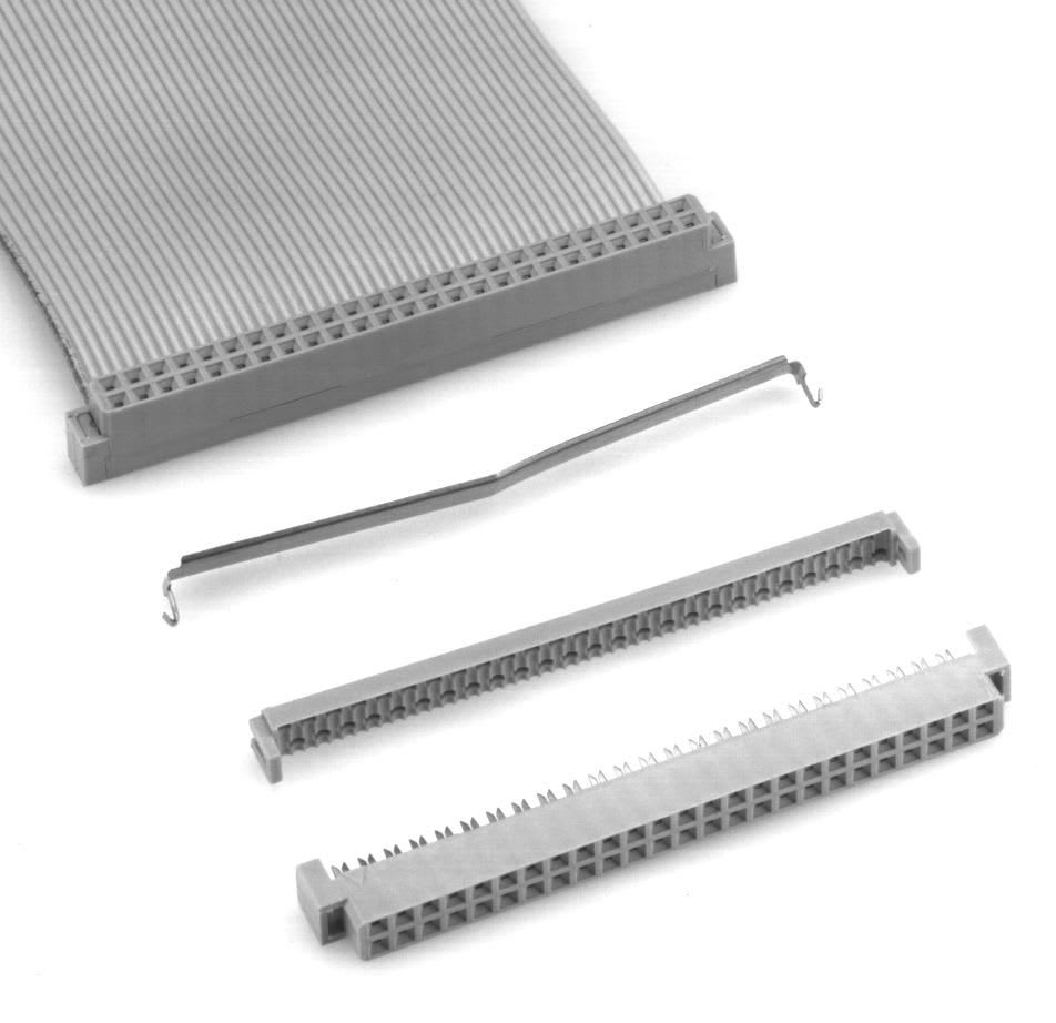 3M™ 152250-0110-GB, Buchsenstecker für die Kabelmontage, 50-pol, 1522 Serie, 2,0 mm, 0,76 µm Au