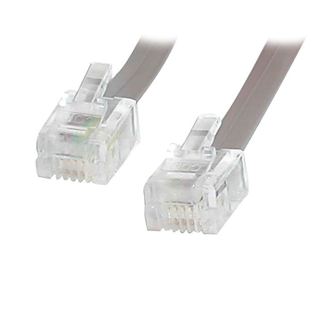25ft RJ11 Telephone Modem Cable