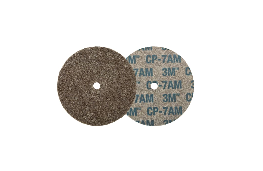 Scotch-Brite™ Cut and Polish Verpresste Kompaktscheibe CP-UW, 50 mm x 12,7 mm x 6,35 mm, 7A MED
