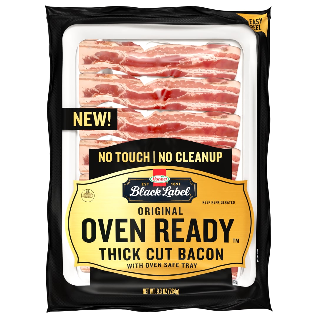 9.3OZ GCF BLACK LABEL BACON OVEN READY