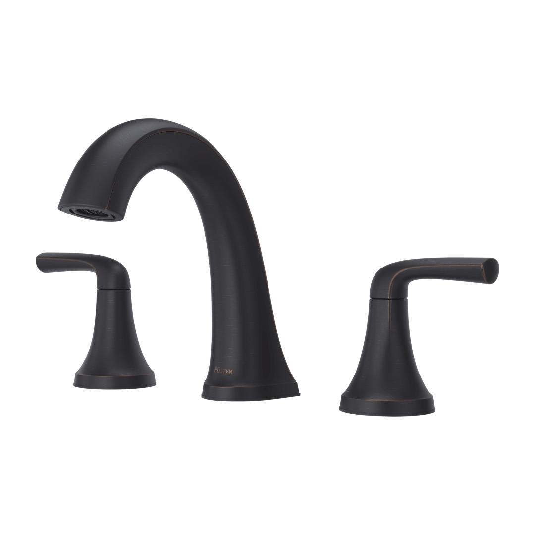 Ladera 2-Handle 8" Widespread Bathroom Faucet in Tuscan Bronze