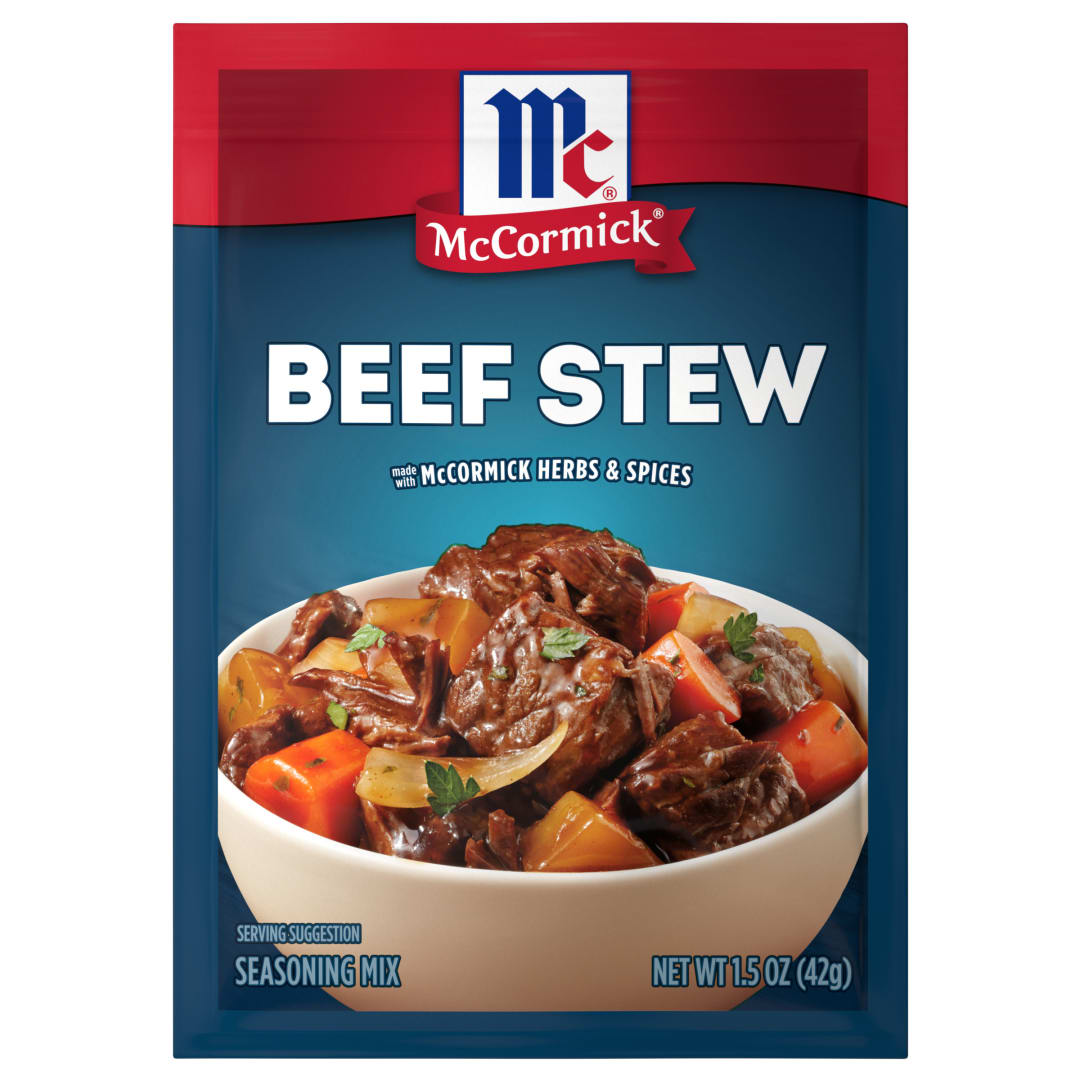 McCormick® Classic Beef Stew Seasoning Mix, 1.5 oz