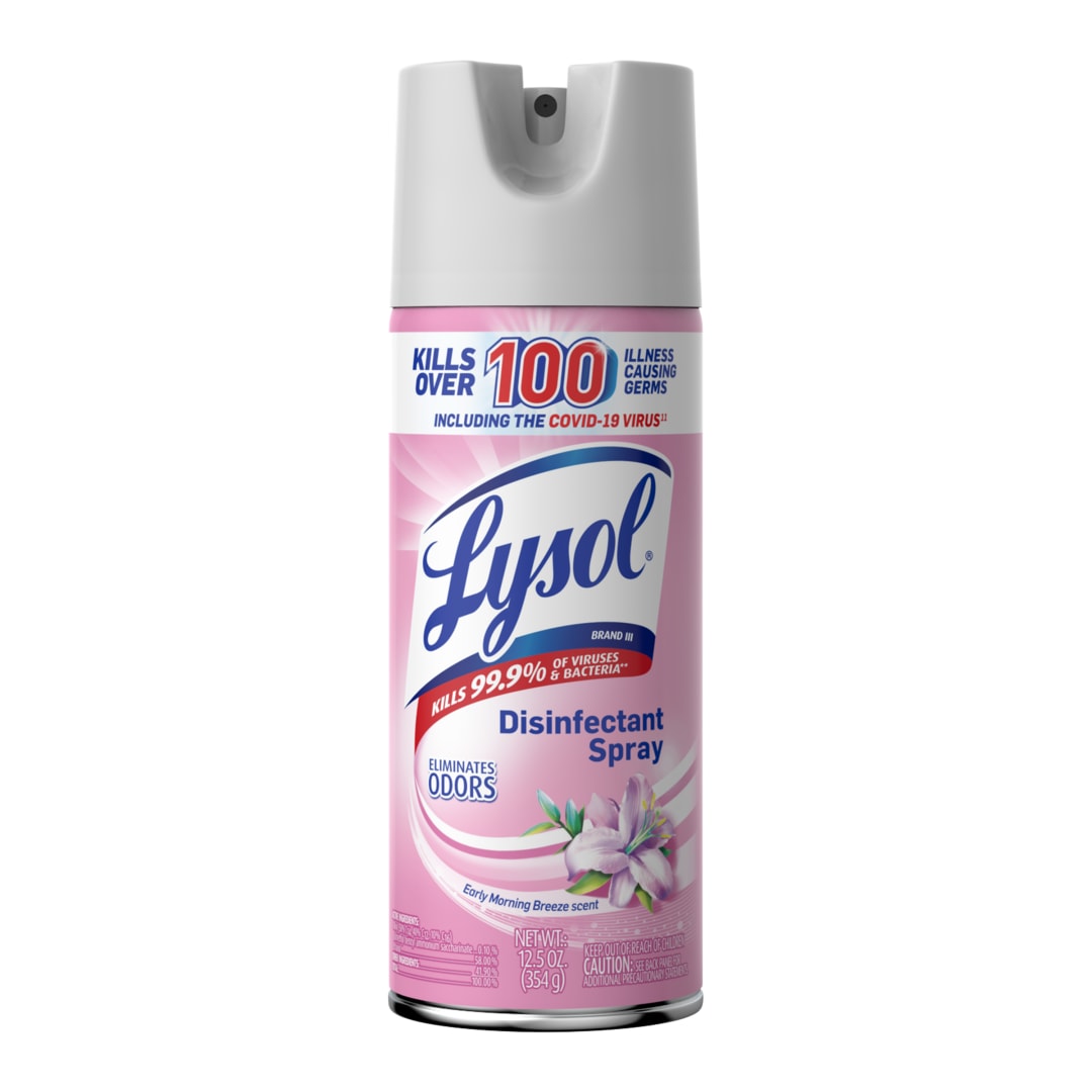 LYSOL® Disinfectant Spray - Early Morning Breeze™ 12/12.5 FL oz.