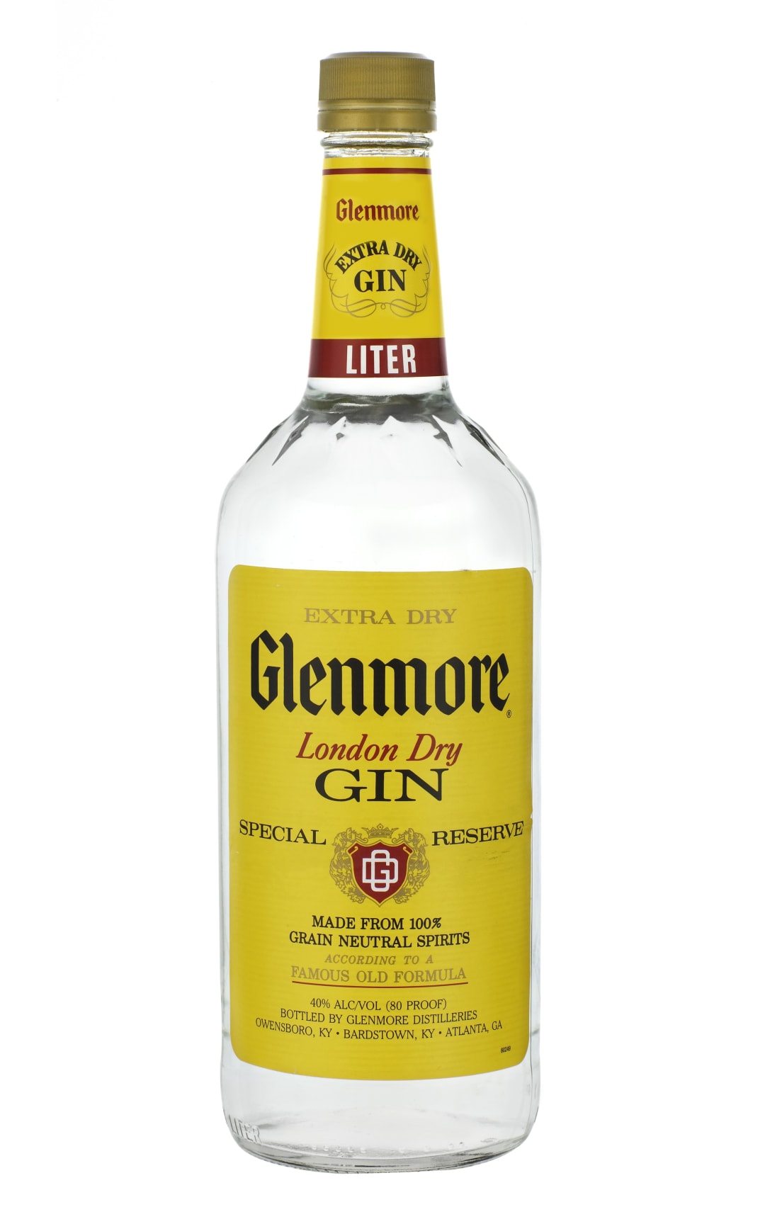 Glenmore Special Reserve Extra Dry London Dry Gin 1l 80 Proof
